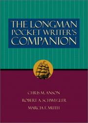 Cover of: The Longman pocket writer's companion by Christopher M. Anson