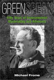 Cover of: Greenspeak: Fifty Years of Environmental Muckraking and Advocacy