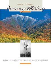 Cover of: Memories of Old Smoky: Early Experiences in the Great Smoky Mountains (Outdoor Tennessee Series)