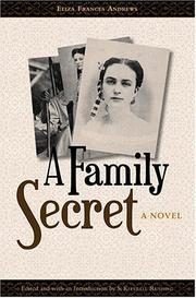 A family secret by Eliza Frances Andrews