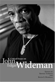 Cover of: Critical essays on John Edgar Wideman by edited by Bonnie TuSmith and Keith E. Byerman.
