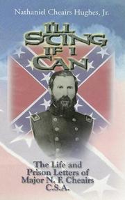 Cover of: I'll Sting if I Can: The Life and Prison Letters of Major N. F. Cheairs, C.S.A.