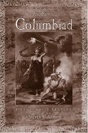 Cover of: Joel Barlow's Columbiad by Steven Blakemore