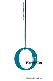 Cover of: On Harper Lee by Alice Hall Petry