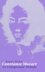 Cover of Constanze Mozart
