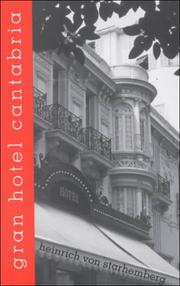 Cover of: Gran Hotel Cantabria