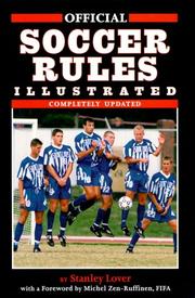 Cover of: Official Soccer Rules Illustrated