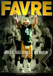 Cover of: Favre: Most Valuable Player
