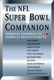 Cover of: The NFL Super Bowl Companion: Personal Memories of America's Biggest Game