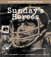 Cover of: Sundays Heroes by Richard Whittingham, Pat Summerall