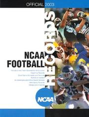 Cover of: Official 2003 Ncaa Football Records