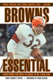 Cover of: Browns Essential: Everything You Need to Know to Be a Real Fan! (Essential)