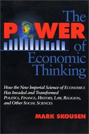 Cover of: The Power of Economic Thinking
