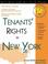 Cover of: Tenants' Rights in New York (Legal Survival Guides)
