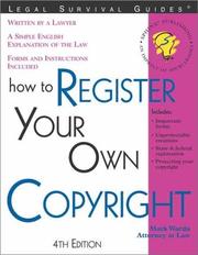 How to Register Your Own Copyright by Mark Warda
