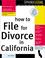 Cover of: How to file for divorce in California