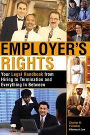 Cover of: Employer's rights by Charles H. Fleischer