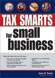 Cover of: Tax Smarts for Small Business