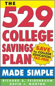 Cover of: 529 college savings plan made simple | Richard A. Feigenbaum
