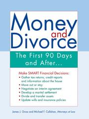 Cover of: Money and divorce