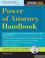 Cover of: "Power of Attorney Handbook, 6E (+ CD-ROM)" (Power of Attorney Handbook)