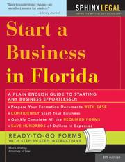 Cover of: Start a Business in Florida by Mark Warda