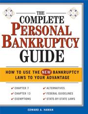 Cover of: Complete Personal Bankruptcy Guide