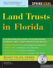 Cover of: Land Trusts in Florida by Mark Warda