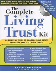 The Complete Living Trust Kit (+ CD-ROM) (Complete . . . Kit)