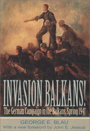 Cover of: Invasion Balkans! by George E. Blau