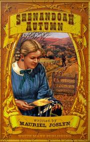 Cover of: Shenandoah autumn by Mauriel Joslyn