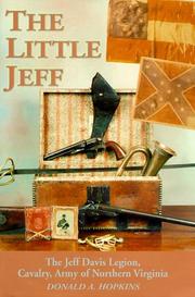 Cover of: The little Jeff: the Jeff Davis Legion, cavalry army of northern Virginia