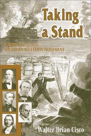 Cover of: Taking a Stand by Walter Brian Cisco