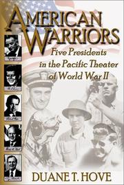 Cover of: American warriors by Duane T. Hove