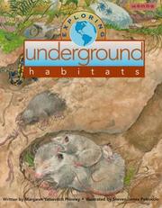 Cover of: Exploring Underground Habitats (Mondo's Exploring Series)