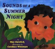 Cover of: Sounds of a summer night by May Garelick