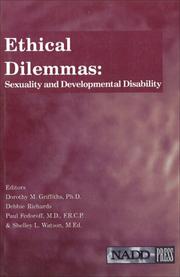 Cover of: Ethical Dilemmas: Sexuality and Developmental Disability