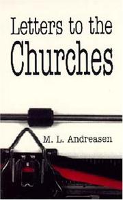Cover of: Letters to the churches | M. L. Andreasen