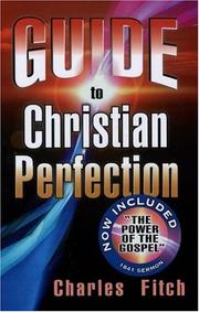 Cover of: Guide to Christian perfection