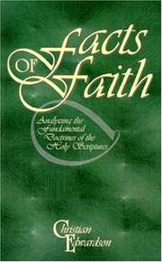 Cover of: Facts of faith