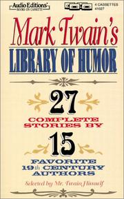 Cover of: Mark Twain's Library of Humor by Mark Twain