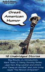 Cover of: Great American Humor: 16 Stories