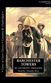 Cover of: Barchester Towers by 