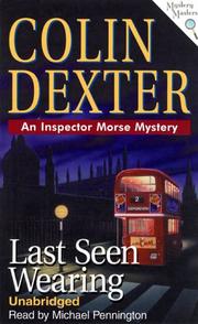 Cover of: Last Seen Wearing (Inspector Morse Mysteries) by 
