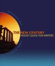 Cover of: The new century pocket guide for writers by Christine A. Hult