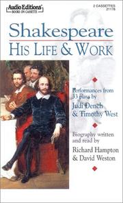 Cover of: Shakespeare: His Life and Work