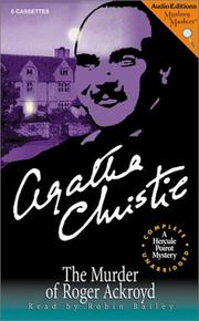 Cover of: The Murder of Roger Ackroyd by Agatha Christie