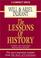 Cover of: The Lessons of History