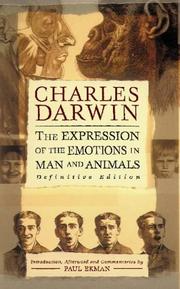 Cover of: Expression of the Emotions In Man and Anim by Charles Darwin