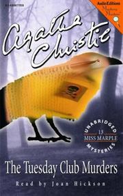 Cover of: The Tuesday Club Murders (Mystery Masters Series) by 